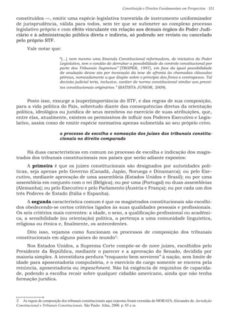 Constituição e Direitos Fundamentais em Perspectiva