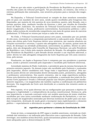 Constituição e Direitos Fundamentais em Perspectiva