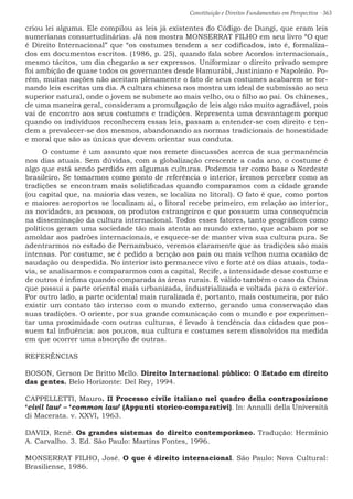 Constituição e Direitos Fundamentais em Perspectiva