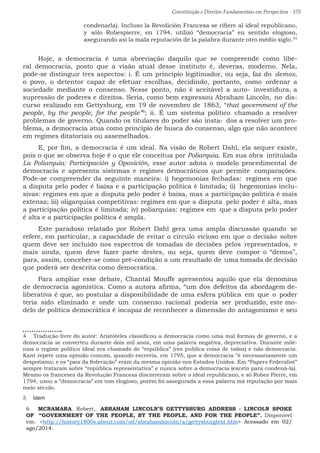 Constituição e Direitos Fundamentais em Perspectiva