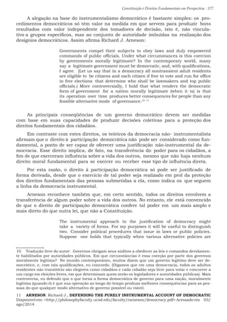 Constituição e Direitos Fundamentais em Perspectiva