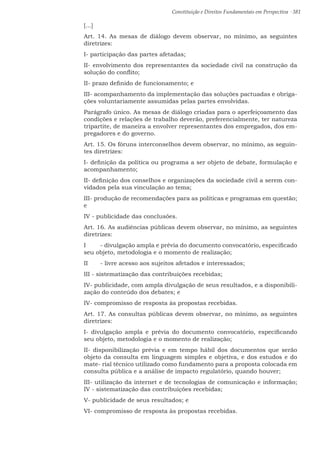 Constituição e Direitos Fundamentais em Perspectiva