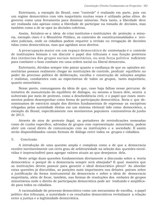 Constituição e Direitos Fundamentais em Perspectiva