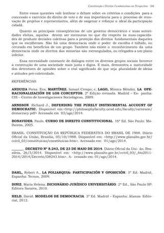 Constituição e Direitos Fundamentais em Perspectiva