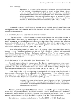 Constituição e Direitos Fundamentais em Perspectiva