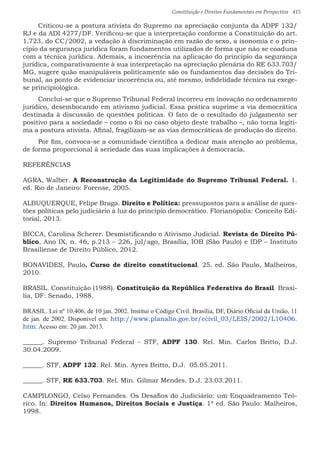 Constituição e Direitos Fundamentais em Perspectiva