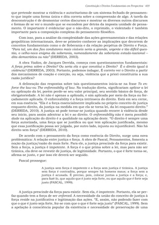 Constituição e Direitos Fundamentais em Perspectiva