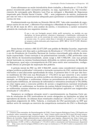 Constituição e Direitos Fundamentais em Perspectiva