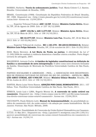 Constituição e Direitos Fundamentais em Perspectiva