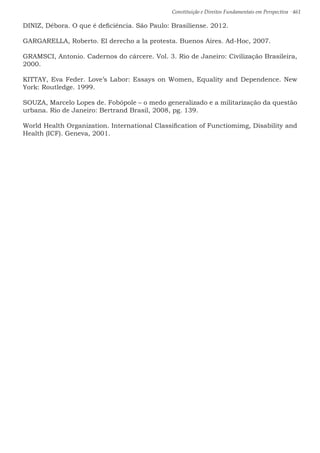 Constituição e Direitos Fundamentais em Perspectiva