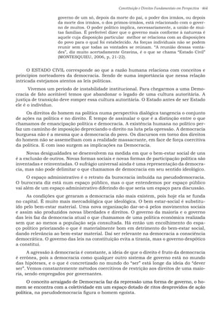 Constituição e Direitos Fundamentais em Perspectiva
