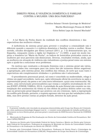 Constituição e Direitos Fundamentais em Perspectiva