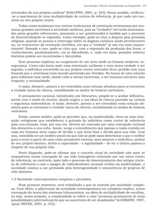 Constituição e Direitos Fundamentais em Perspectiva