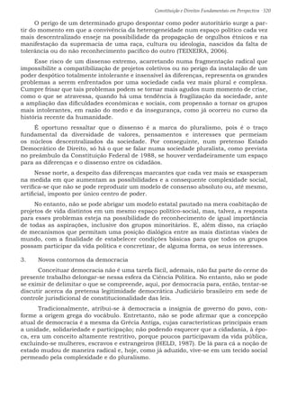 Constituição e Direitos Fundamentais em Perspectiva