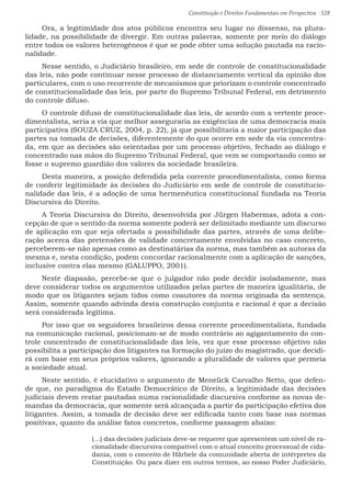 Constituição e Direitos Fundamentais em Perspectiva