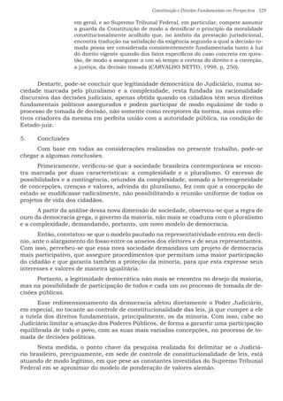 Constituição e Direitos Fundamentais em Perspectiva