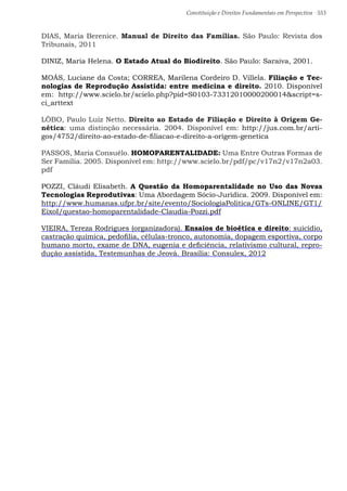 Constituição e Direitos Fundamentais em Perspectiva