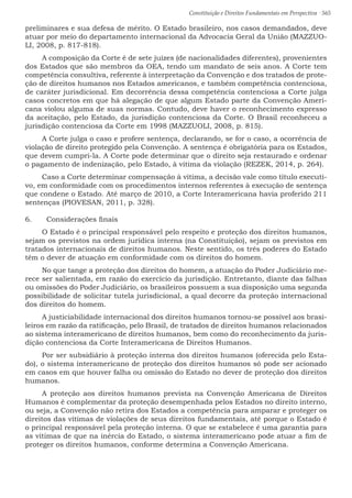 Constituição e Direitos Fundamentais em Perspectiva