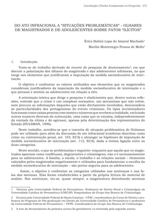 Constituição e Direitos Fundamentais em Perspectiva