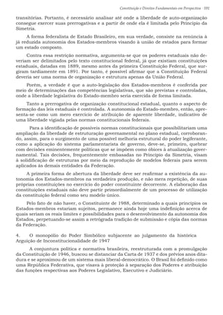 Constituição e Direitos Fundamentais em Perspectiva