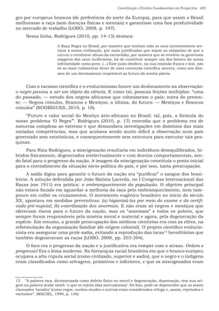 Constituição e Direitos Fundamentais em Perspectiva