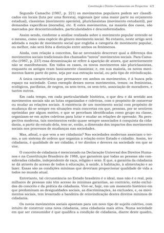 Constituição e Direitos Fundamentais em Perspectiva