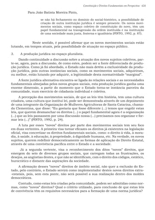 Constituição e Direitos Fundamentais em Perspectiva