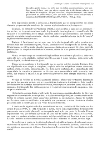 Constituição e Direitos Fundamentais em Perspectiva