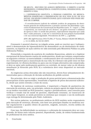 Constituição e Direitos Fundamentais em Perspectiva