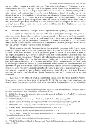 Constituição e Direitos Fundamentais em Perspectiva
