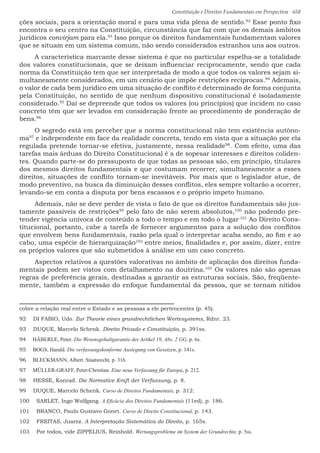Constituição e Direitos Fundamentais em Perspectiva
