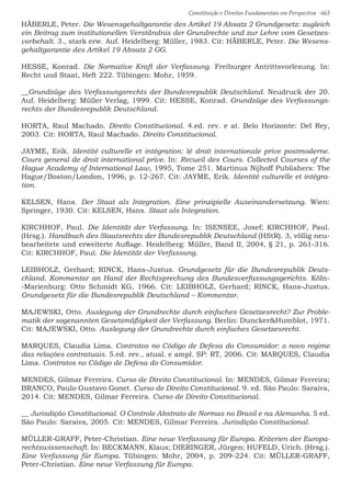 Constituição e Direitos Fundamentais em Perspectiva