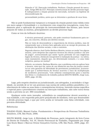 Constituição e Direitos Fundamentais em Perspectiva