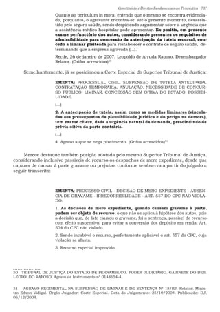 Constituição e Direitos Fundamentais em Perspectiva