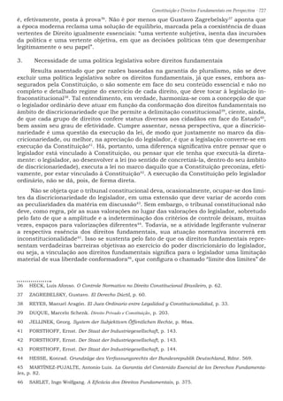 Constituição e Direitos Fundamentais em Perspectiva