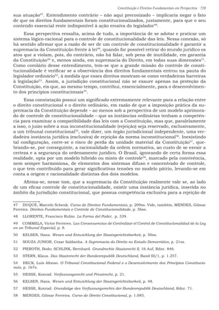 Constituição e Direitos Fundamentais em Perspectiva