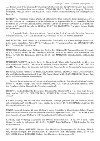 Constituição e Direitos Fundamentais em Perspectiva