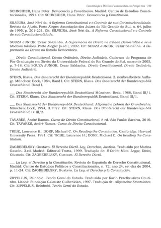 Constituição e Direitos Fundamentais em Perspectiva