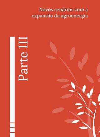 ParteIII
Novos cenários com a
expansão da agroenergia
 