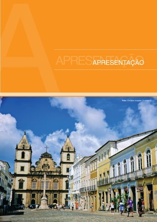 A
APRESENTAÇÃO
     APRESENTAÇÃO




            Foto: Christian knepper (Embratur)
 