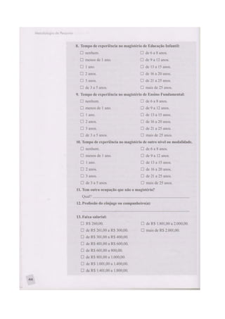 Livro Metodologia da Pesquisa