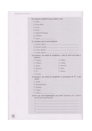 Livro Metodologia da Pesquisa