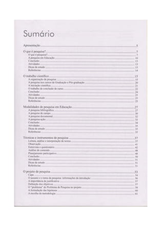 Livro Metodologia da Pesquisa