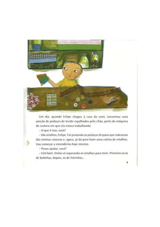 Livro a colcha de retalhos