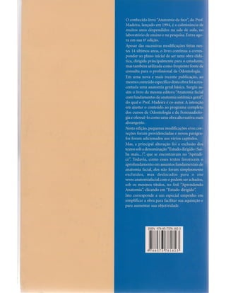 Livro: Anatomia da Face  odontostation@gmail.com