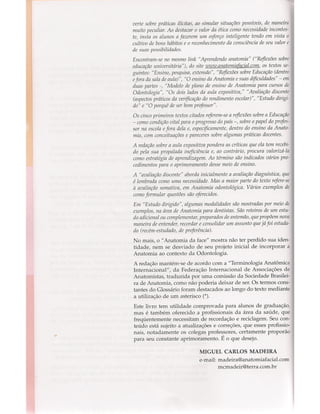 Livro: Anatomia da Face  odontostation@gmail.com