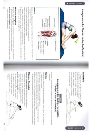 Livro anatomia do alongamento