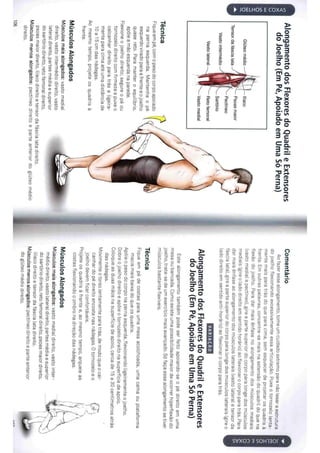 Livro anatomia do alongamento