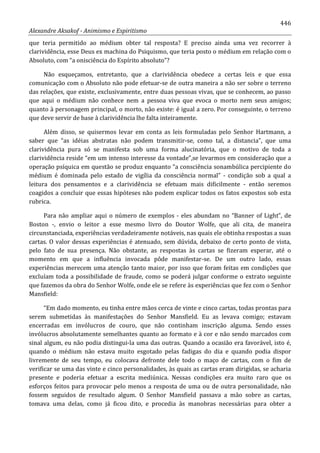 Livro animismo e  espiritismo   alexandre aksakof