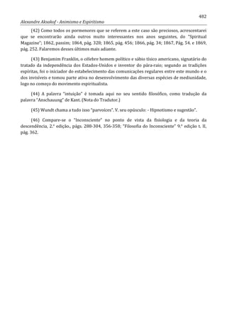 Livro animismo e  espiritismo   alexandre aksakof